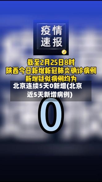 北京连续5天0新增(北京近5天新增病例)-第2张图片