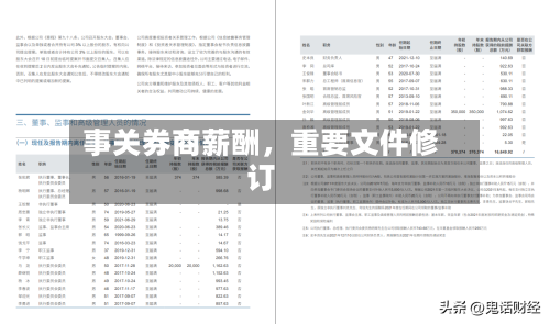事关券商薪酬	，重要文件修订-第3张图片