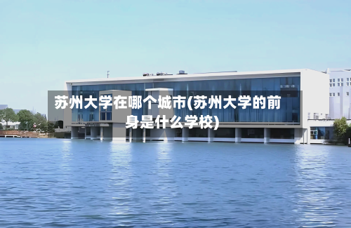 苏州大学在哪个城市(苏州大学的前身是什么学校)