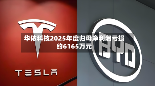 华依科技2025年度归母净利润亏损约6165万元