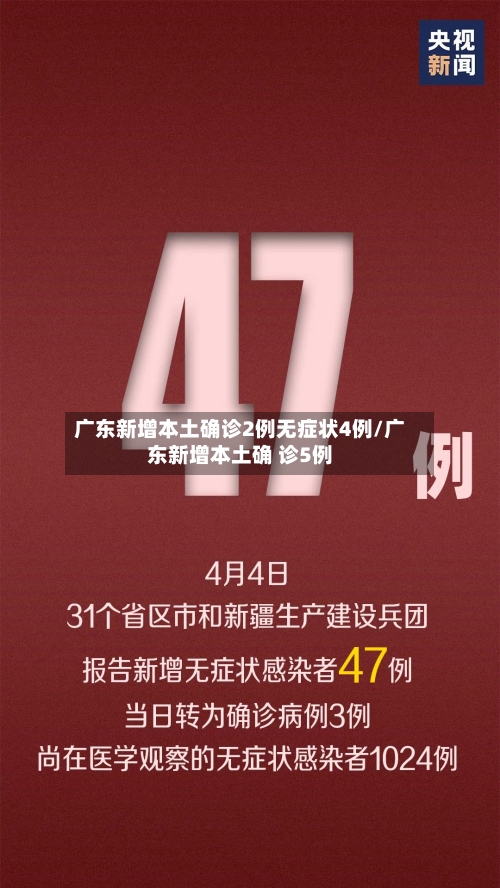 广东新增本土确诊2例无症状4例/广东新增本土确 诊5例-第3张图片