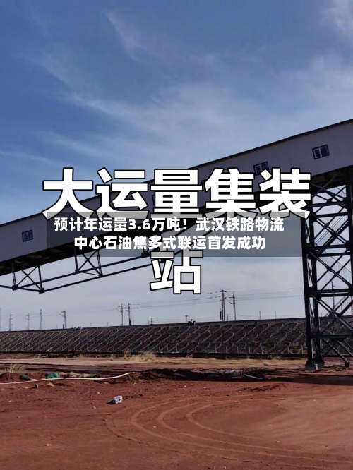 预计年运量3.6万吨！武汉铁路物流中心石油焦多式联运首发成功