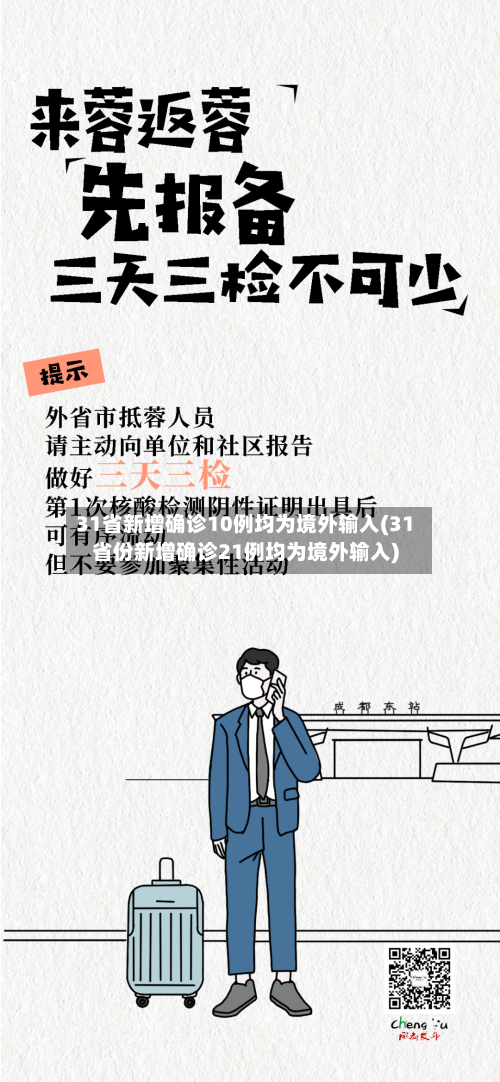 31省新增确诊10例均为境外输入(31省份新增确诊21例均为境外输入)-第3张图片