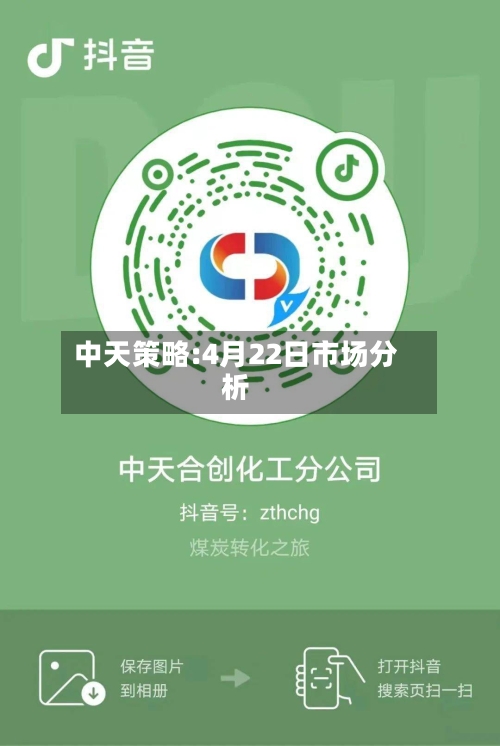 中天策略:4月22日市场分析