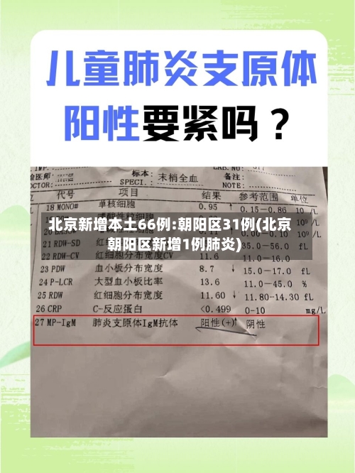 北京新增本土66例:朝阳区31例(北京朝阳区新增1例肺炎)-第3张图片