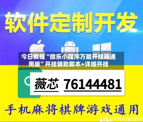 今日教程“微乐小程序万能开挂器通用版”开挂辅助脚本+详细开挂