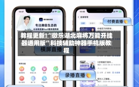 教程更新!“微乐湖北麻将万能开挂器通用版”科技辅助神器手机版教程-第2张图片