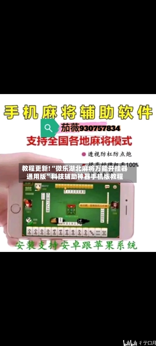 教程更新!“微乐湖北麻将万能开挂器通用版”科技辅助神器手机版教程-第3张图片