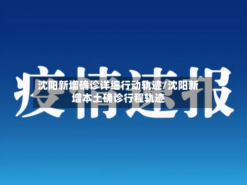沈阳新增确诊详细行动轨迹/沈阳新增本土确诊行程轨迹
