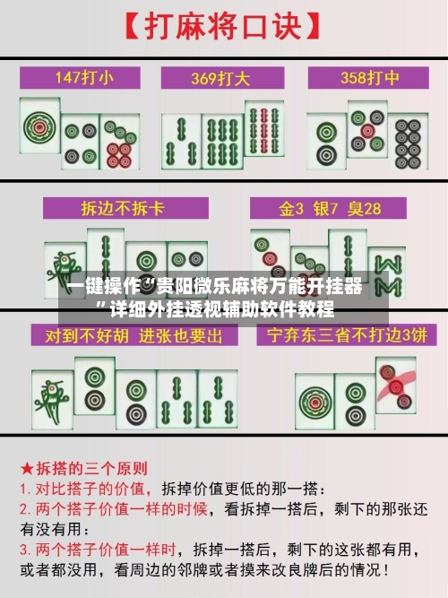 一键操作“贵阳微乐麻将万能开挂器”详细外挂透视辅助软件教程-第2张图片