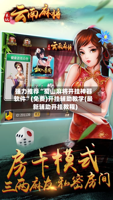 强力推荐“蜀山麻将开挂神器软件”(免费)开挂辅助教学(最新辅助开挂教程)-第2张图片