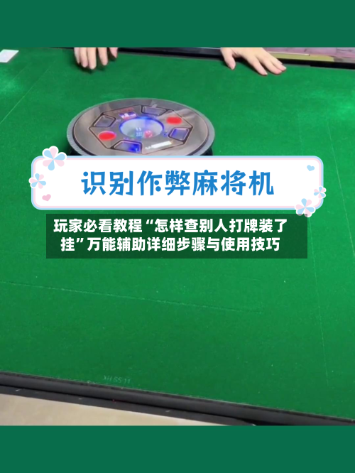 玩家必看教程“怎样查别人打牌装了挂”万能辅助详细步骤与使用技巧-第2张图片