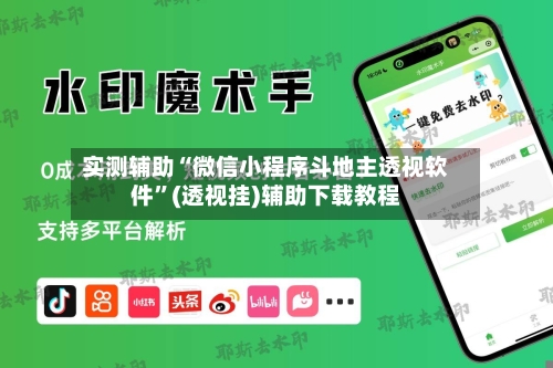 实测辅助“微信小程序斗地主透视软件	”(透视挂)辅助下载教程-第2张图片