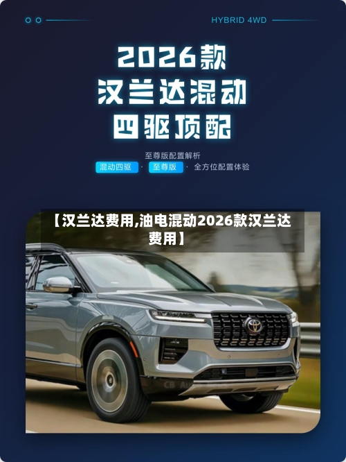 【汉兰达费用,油电混动2026款汉兰达费用】-第2张图片