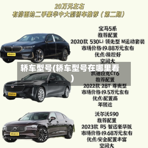 轿车型号(轿车型号在哪里看)