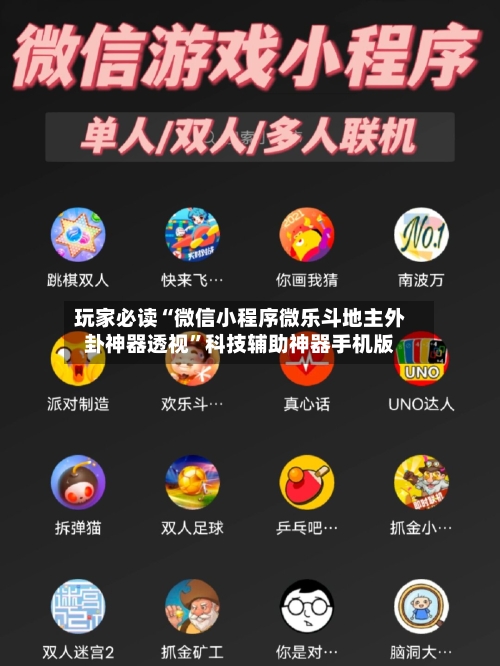 玩家必读“微信小程序微乐斗地主外卦神器透视”科技辅助神器手机版-第2张图片