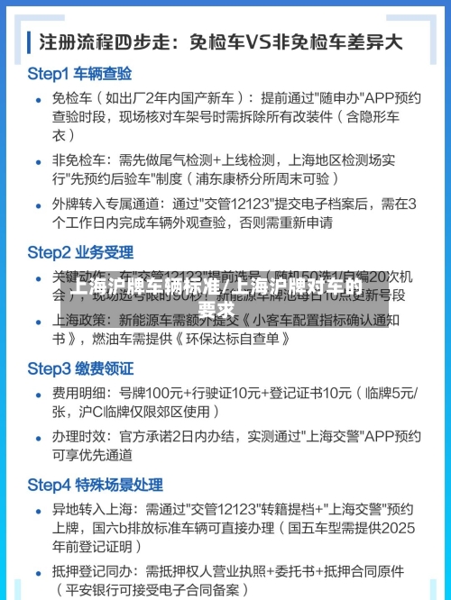 上海沪牌车辆标准/上海沪牌对车的要求-第2张图片