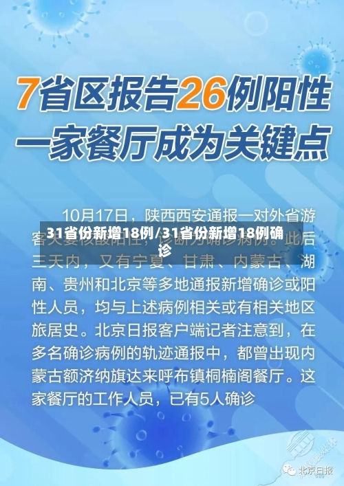 31省份新增18例/31省份新增18例确诊