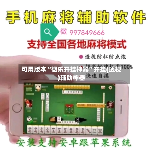 可用版本“微乐开挂神器”开挂(透视)辅助神器-第3张图片