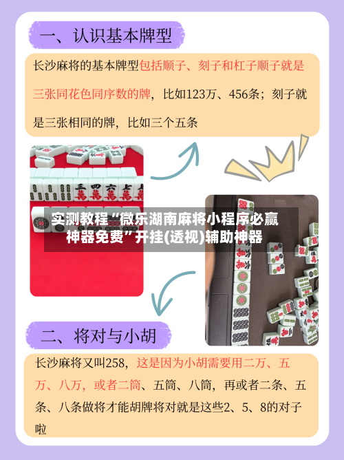 实测教程“微乐湖南麻将小程序必赢神器免费	”开挂(透视)辅助神器-第3张图片