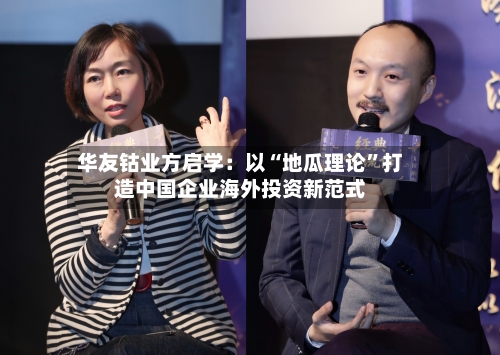 华友钴业方启学：以“地瓜理论”打造中国企业海外投资新范式