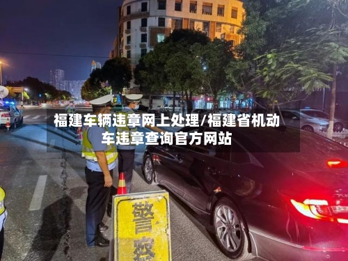 福建车辆违章网上处理/福建省机动车违章查询官方网站