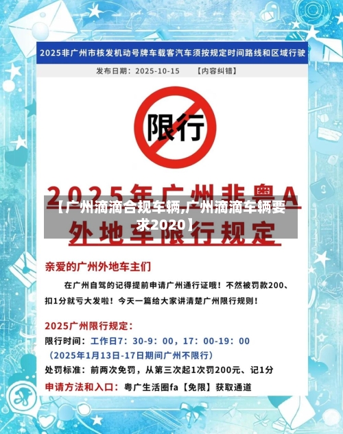 【广州滴滴合规车辆,广州滴滴车辆要求2020】-第3张图片