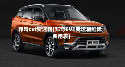 邦奇cvt变速箱(邦奇CVT变速箱维修费用表)