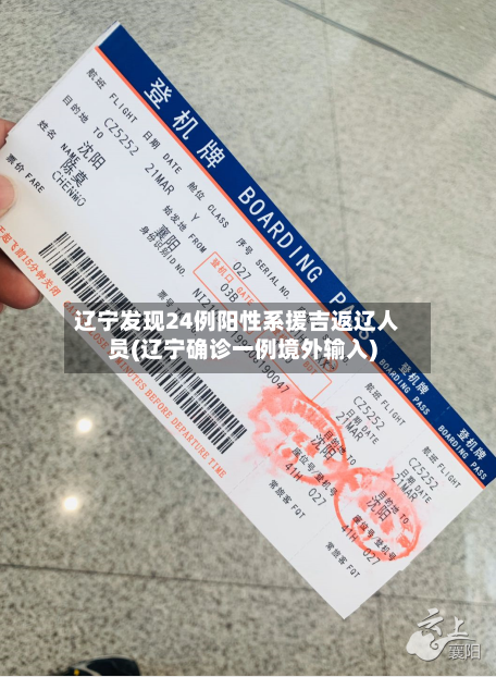 辽宁发现24例阳性系援吉返辽人员(辽宁确诊一例境外输入)