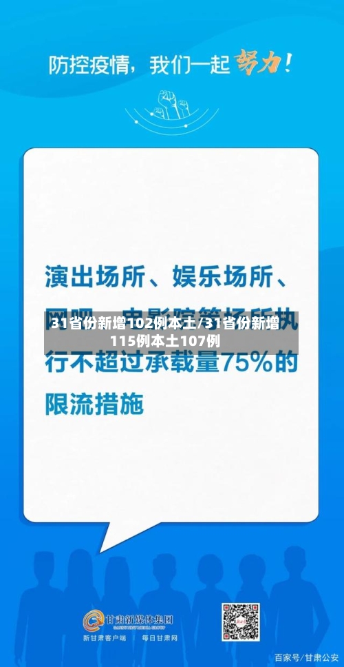 31省份新增102例本土/31省份新增115例本土107例-第2张图片