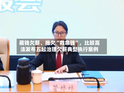 藏钱欠薪、拖欠“救命钱”	，比较高法发布五起治理欠薪典型执行案例-第2张图片