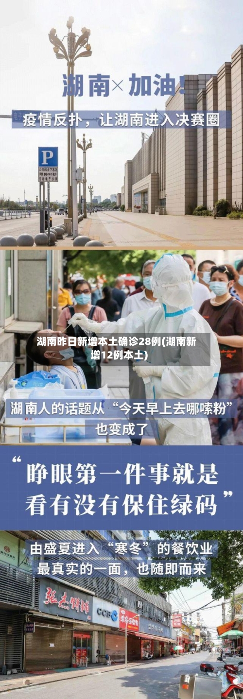 湖南昨日新增本土确诊28例(湖南新增12例本土)-第2张图片