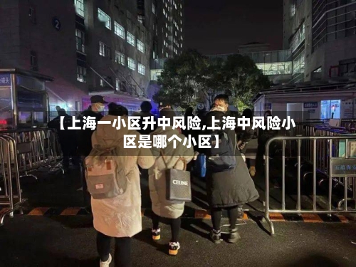 【上海一小区升中风险,上海中风险小区是哪个小区】