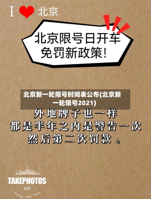 北京新一轮限号时间表公布(北京新一轮限号2021)-第2张图片