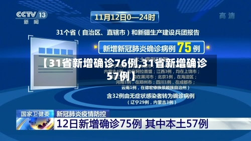 【31省新增确诊76例,31省新增确诊57例】-第3张图片