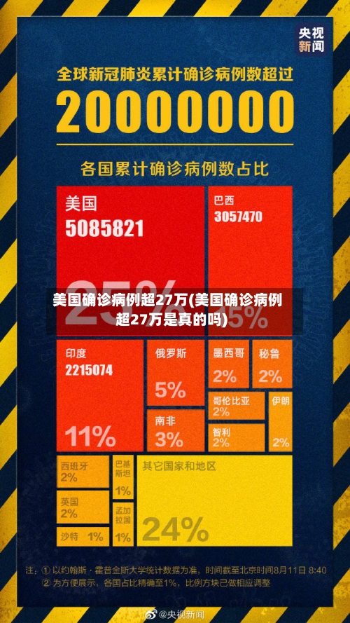 美国确诊病例超27万(美国确诊病例超27万是真的吗)-第2张图片