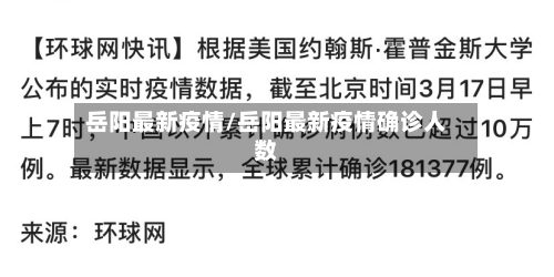 岳阳最新疫情/岳阳最新疫情确诊人数-第3张图片