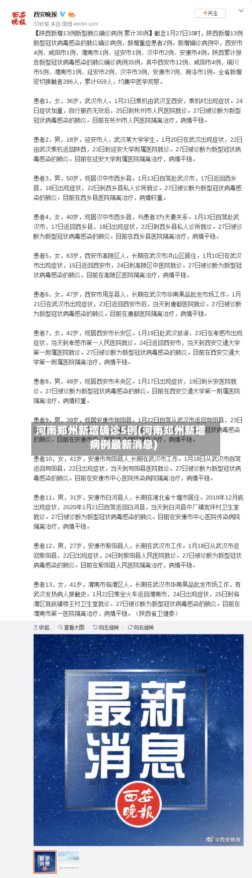 河南郑州新增确诊5例(河南郑州新增病例最新消息)-第2张图片