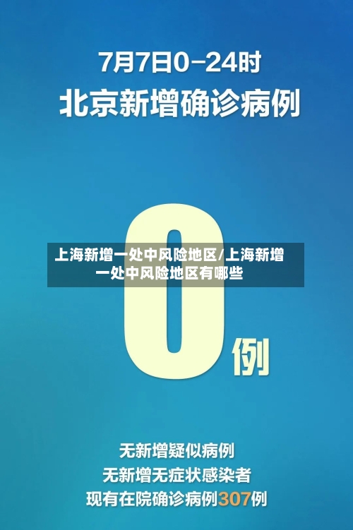 上海新增一处中风险地区/上海新增一处中风险地区有哪些