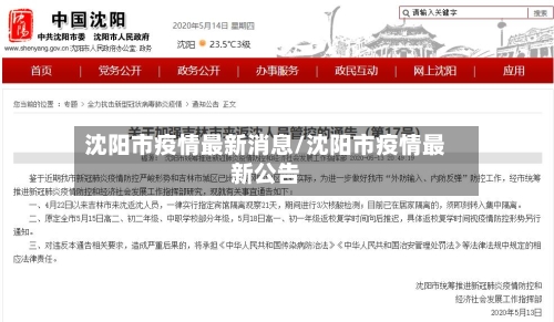 沈阳市疫情最新消息/沈阳市疫情最新公告