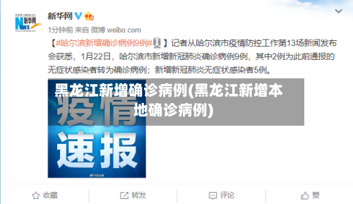 黑龙江新增确诊病例(黑龙江新增本地确诊病例)-第2张图片