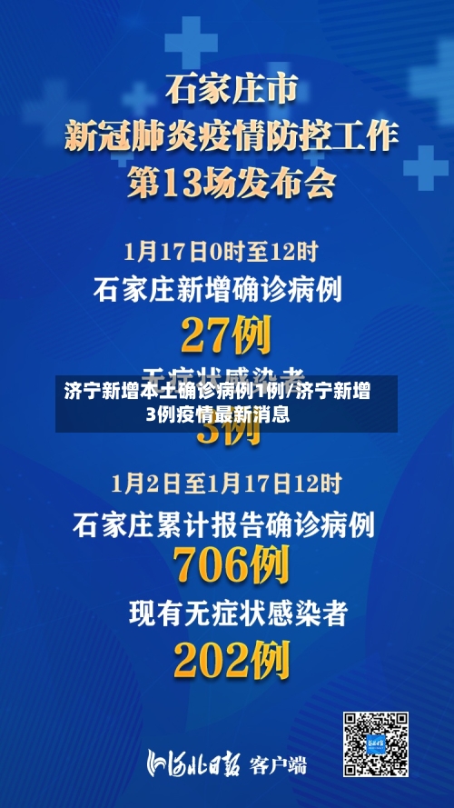济宁新增本土确诊病例1例/济宁新增3例疫情最新消息-第2张图片