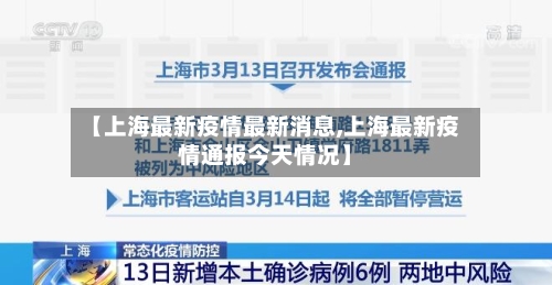 【上海最新疫情最新消息,上海最新疫情通报今天情况】-第2张图片