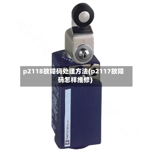 p2118故障码处理方法(p2117故障码怎样维修)-第2张图片