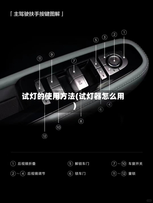 试灯的使用方法(试灯器怎么用)-第3张图片