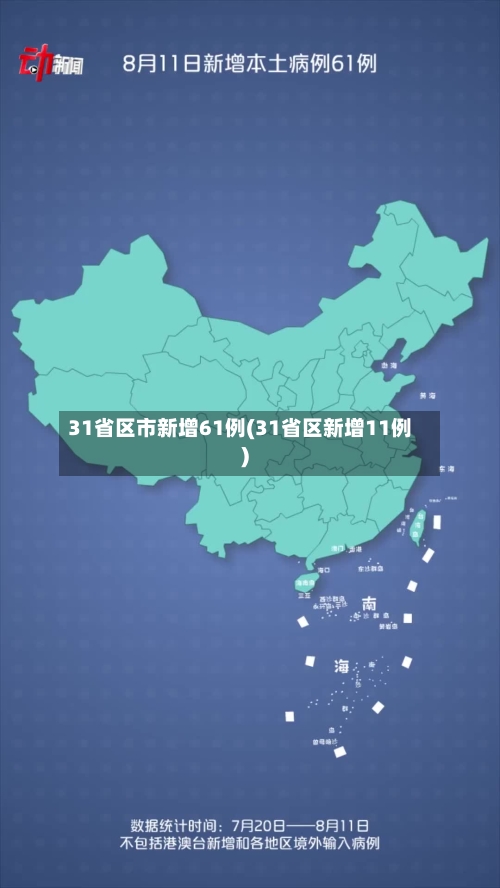 31省区市新增61例(31省区新增11例)