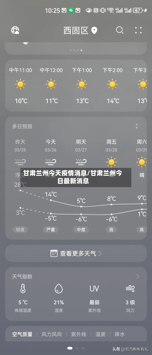 甘肃兰州今天疫情消息/甘肃兰州今日最新消息