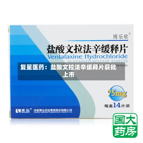 复星医药：盐酸文拉法辛缓释片获批上市