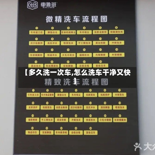 【多久洗一次车,怎么洗车干净又快】