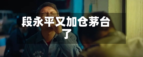 段永平又加仓茅台了-第3张图片